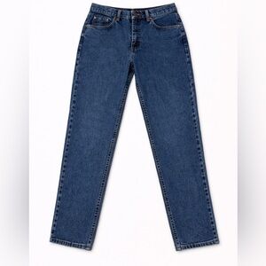 BLU BRAND WOMENS STRAIGHT LEG BLUE JEANS SIZE 8M